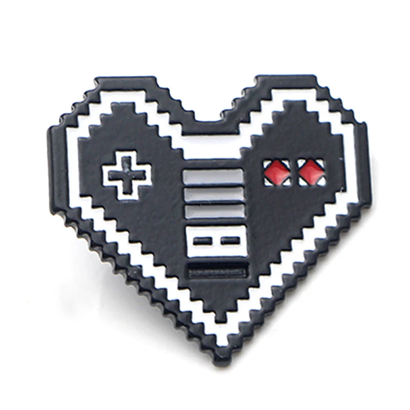 K80 Wholesale 20pcs/lot Heart-shaped Game Machine Metal Brooches and Pins Enamel Pin for Backpack/Bag Badge Brooch
K80 Wholesale 20pcs/lot Heart-shaped Game Machine Metal Brooches and Pins Enamel Pin for Backpack/Bag Badge Brooch