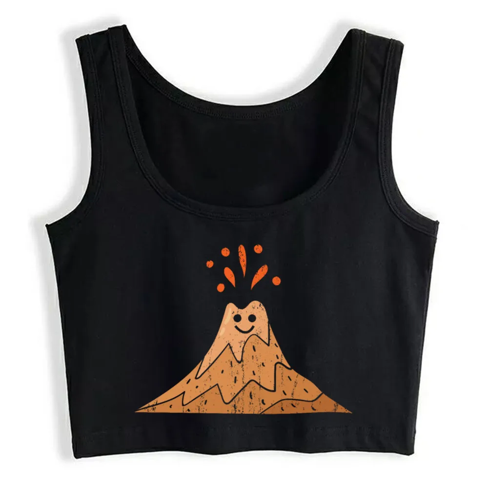 Crop Top Women Cool Volcano Design Harajuku Tank Top Women Cotton Women Clothes
Crop Top Women Cool Volcano Design Harajuku Tank Top Women Cotton Women Clothes