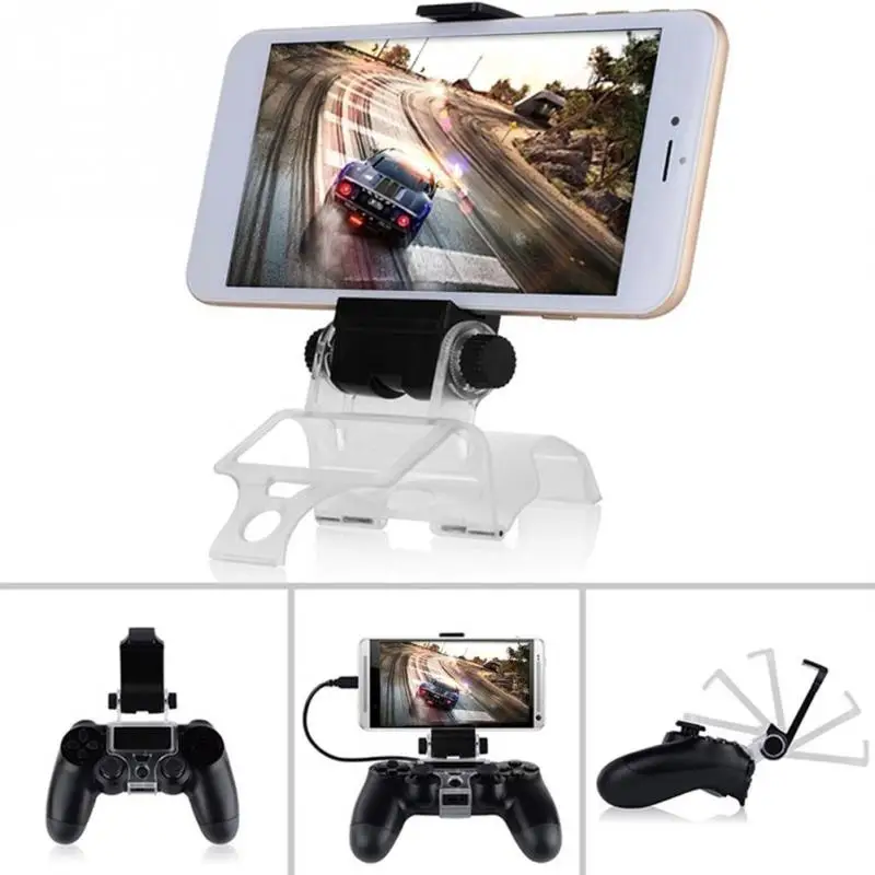 1pc PS4 Cell Mobile Phone Smart Clip Clamp Holder Stand Bracket for PS4 Slim PS4 Pro Game Controller DualShock 4 With USB
1pc PS4 Cell Mobile Phone Smart Clip Clamp Holder Stand Bracket for PS4 Slim PS4 Pro Game Controller DualShock 4 With USB