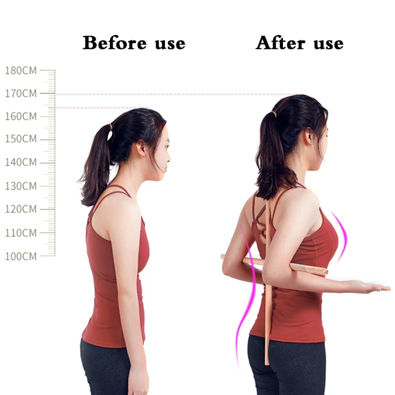 Yoga Rod Sticks Comfortable Body Stretching Tool Martial Open Shoulder Open Back Artists Dancers Gymnasts Corrective Hump 2020
Yoga Rod Sticks Comfortable Body Stretching Tool Martial Open Shoulder Open Back Artists Dancers Gymnasts Corrective Hump 2020