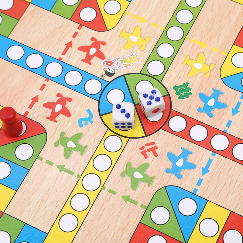Children's Multifunctional Board Game Chess Wooden Flying Chess Checkers Gobang Chinese Chess Adult Parent-child Game
Children's Multifunctional Board Game Chess Wooden Flying Chess Checkers Gobang Chinese Chess Adult Parent-child Game