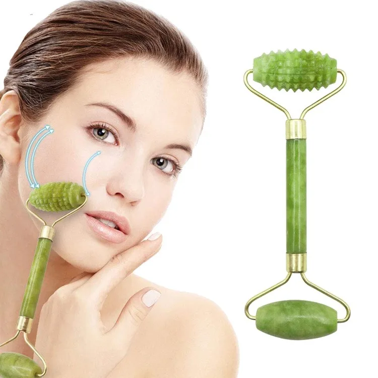 1pcs Zinc alloy silencer connected with jade roller massager sapphire face facial back leg skin care scraping tool massage stick
1pcs Zinc alloy silencer connected with jade roller massager sapphire face facial back leg skin care scraping tool massage stick