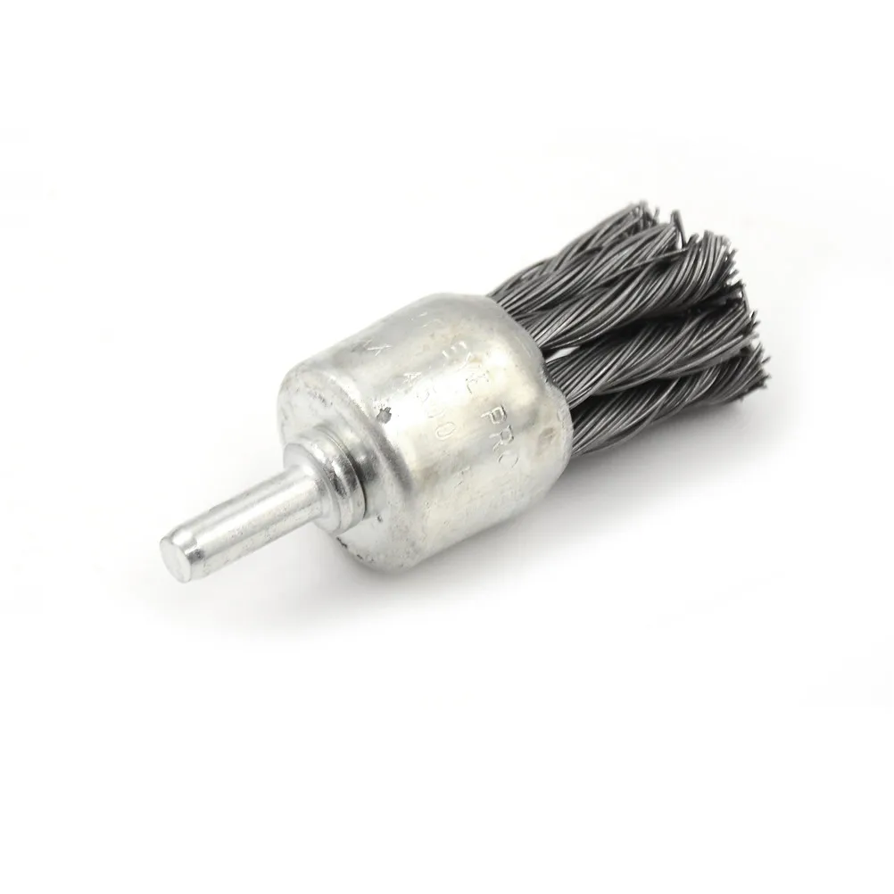 1pc Stainless Steel With Shank 6*25mm Wire Knot End BrushFor Die Grinder or Drill High Quality
1pc Stainless Steel With Shank 6*25mm Wire Knot End BrushFor Die Grinder or Drill High Quality