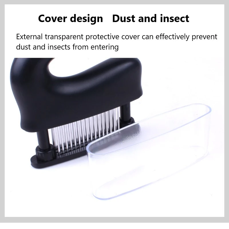48-pin Steak Tenderizer Needle Loose Meat Needle Broken Tendon Needle Tenderizer Loose Meat Meedle Poultry Tools Dropshipping 
48-pin Steak Tenderizer Needle Loose Meat Needle Broken Tendon Needle Tenderizer Loose Meat Meedle Poultry Tools Dropshipping