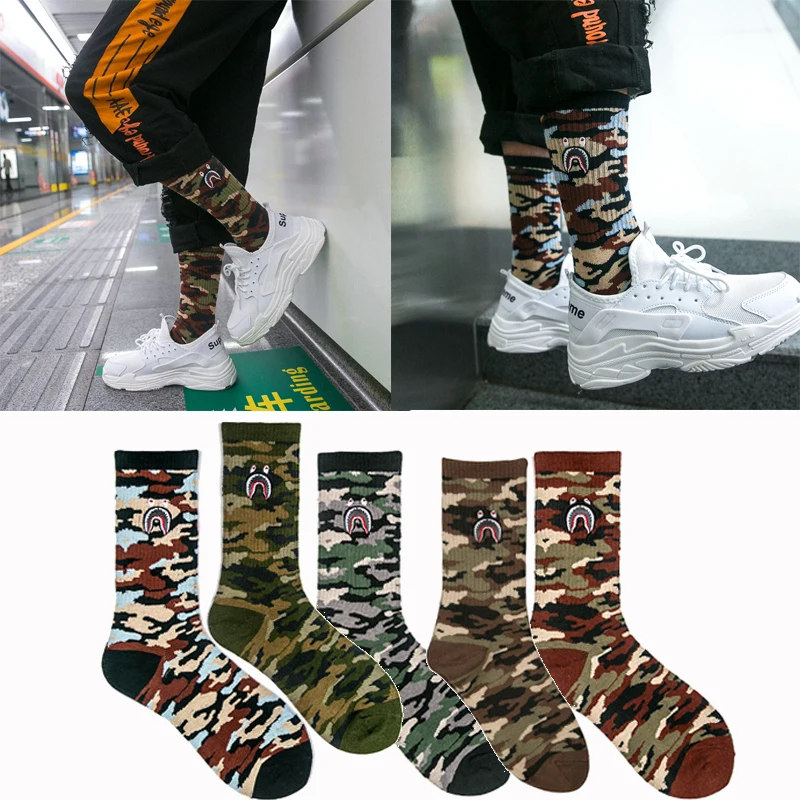 Camouflage Middle Tube Socks Men And Women Ski Movement Basketball Knee-High Hip Hop Unisex Creative Skateboa Cotton Socks
Camouflage Middle Tube Socks Men And Women Ski Movement Basketball Knee-High Hip Hop Unisex Creative Skateboa Cotton Socks