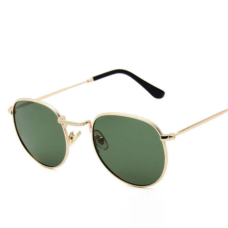 2020 Women's Glasses Vogue Vintage Metal Frame Round Black Lenses Polarized Sunglasses Luxury Designer Men Glasses for Driving
2020 Women's Glasses Vogue Vintage Metal Frame Round Black Lenses Polarized Sunglasses Luxury Designer Men Glasses for Driving