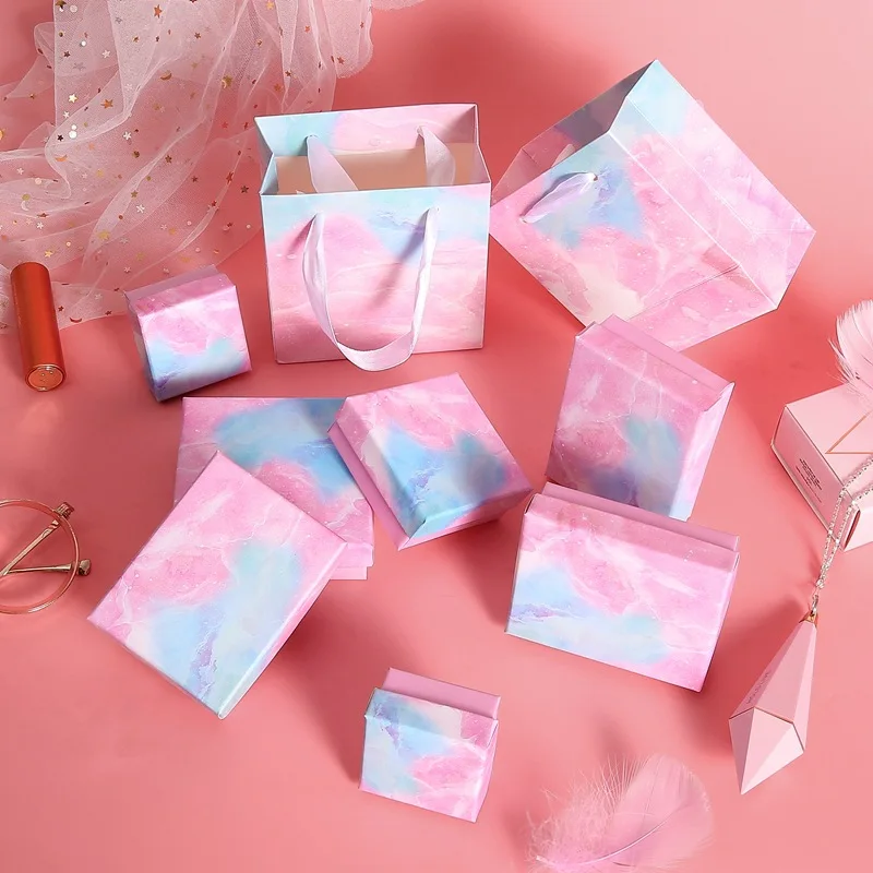 10pcs Colorful Jewelry Packaging Craft Paper Box with Black Insert for Necklace Earring Bracelet Brooches Ring Display Gift
10pcs Colorful Jewelry Packaging Craft Paper Box with Black Insert for Necklace Earring Bracelet Brooches Ring Display Gift