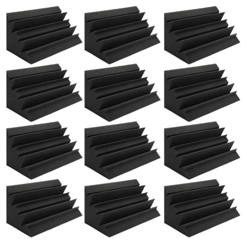 12 Pcs Acoustic Foam Bass Trap Studio Foam,Sound Insulation Pad Panel,Noise Reduction Block,for Studio Home and Theater
12 Pcs Acoustic Foam Bass Trap Studio Foam,Sound Insulation Pad Panel,Noise Reduction Block,for Studio Home and Theater