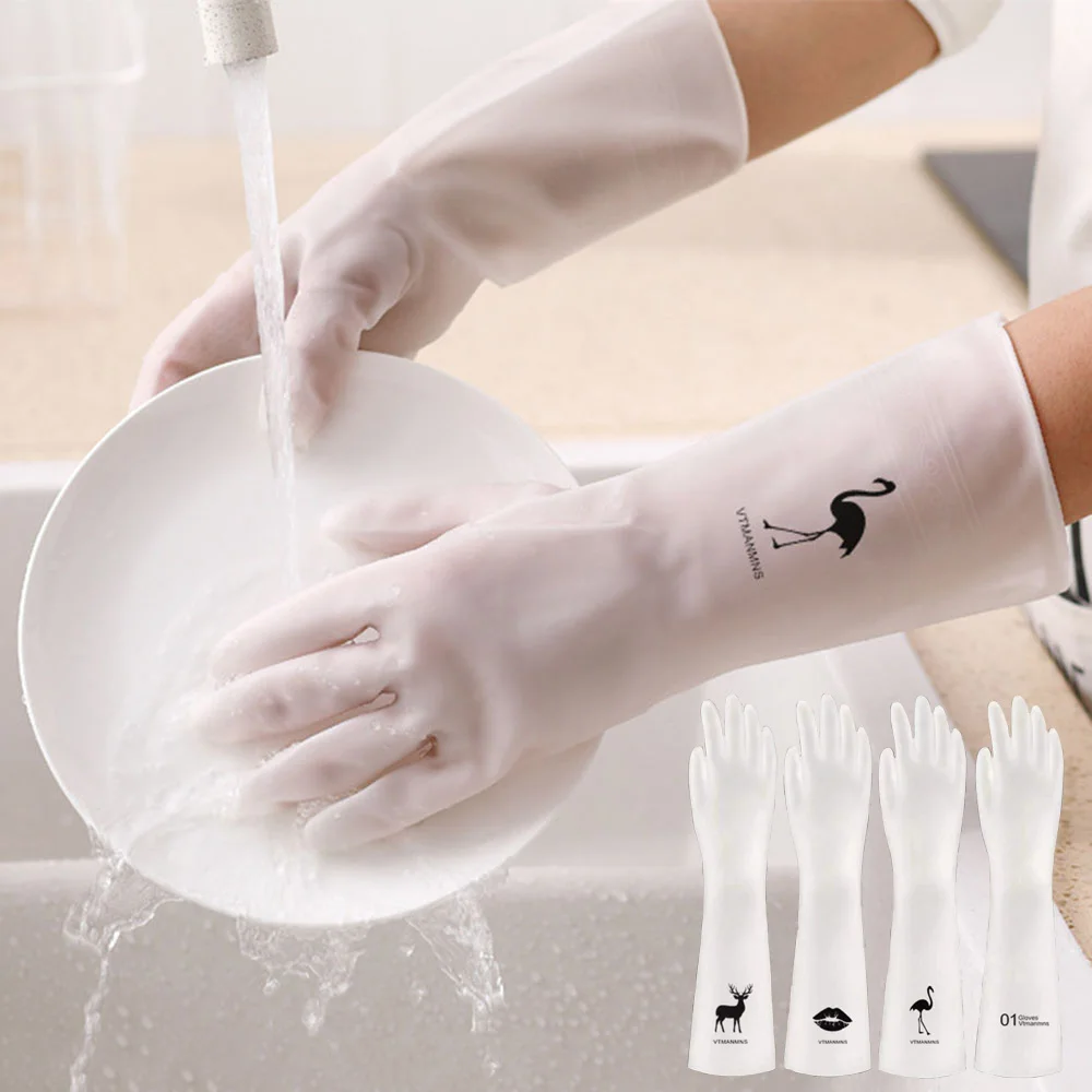 5Pairs PVC Rubber Gloves Dishwashing Rubber Gloves Waterproof For Washing Cleaning Gloves Durable Clean tool Kitchen Accessories
5Pairs PVC Rubber Gloves Dishwashing Rubber Gloves Waterproof For Washing Cleaning Gloves Durable Clean tool Kitchen Accessories