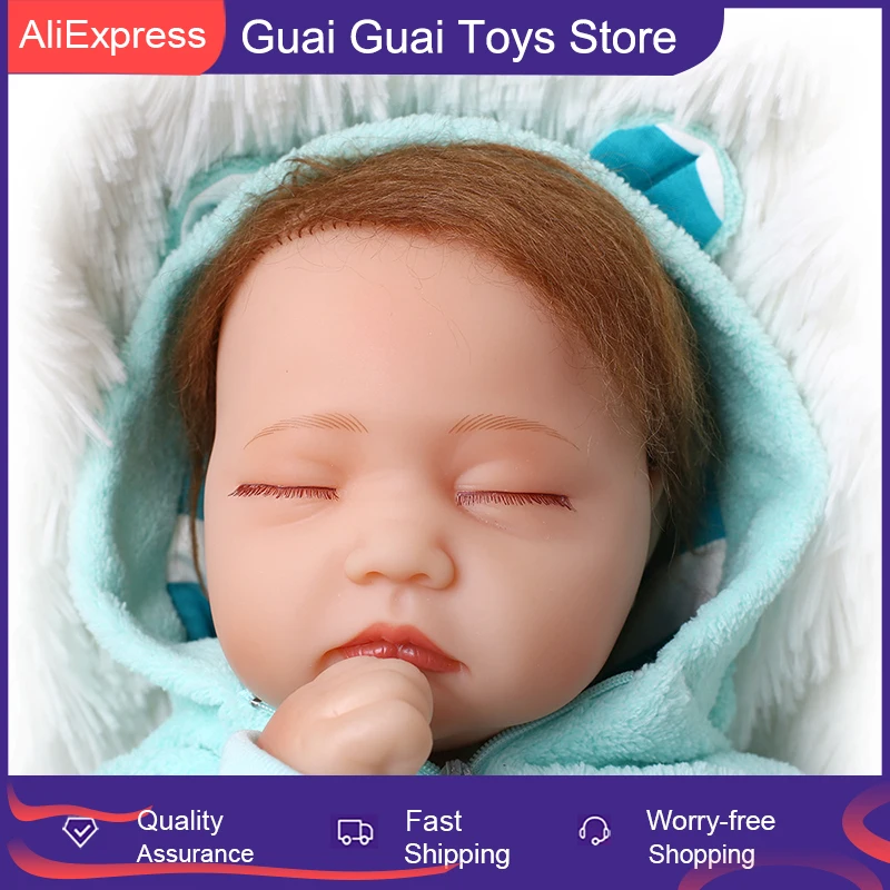 Brand new rebirth baby simulation doll realistic soft baby baby early education toy baby boy girl baby rebirth doll Kids dolls
Brand new rebirth baby simulation doll realistic soft baby baby early education toy baby boy girl baby rebirth doll Kids dolls