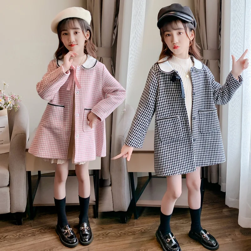 Girls Coat Kids Woolen Cloth 2021 Sweet Thicken Warm Winter Autumn Kids High Quality Cotton Outwear Wool Children's Clothing
Girls Coat Kids Woolen Cloth 2021 Sweet Thicken Warm Winter Autumn Kids High Quality Cotton Outwear Wool Children's Clothing