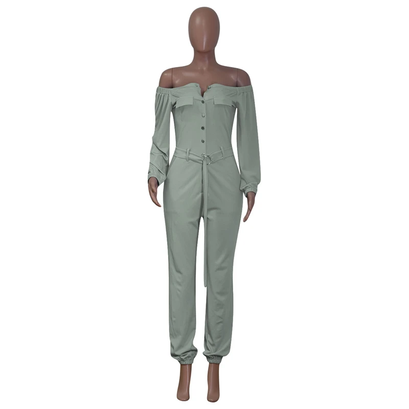 2020 spring New Women jumpsuit Bodysuit Long Sleeve Workwear style sexy jumpsuit Overalls Women Slim jumpsuit FC83 
2020 spring New Women jumpsuit Bodysuit Long Sleeve Workwear style sexy jumpsuit Overalls Women Slim jumpsuit FC83