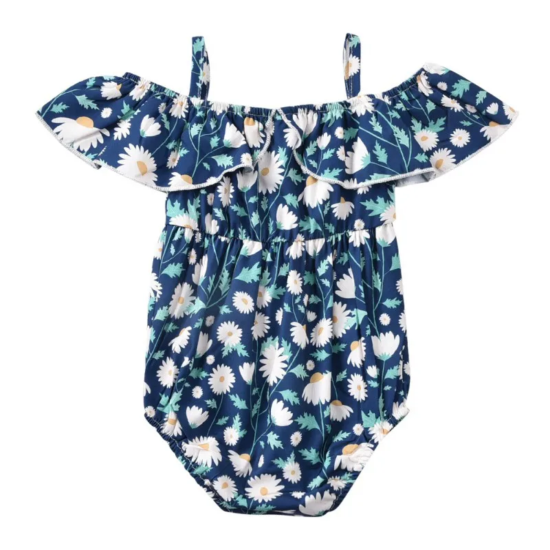 Summer Baby Girls Rompers Cute One-piece Suit Newborn Baby Toddlers Sling Short Sleeves Floral Small Fresh Romper 0-12M
Summer Baby Girls Rompers Cute One-piece Suit Newborn Baby Toddlers Sling Short Sleeves Floral Small Fresh Romper 0-12M