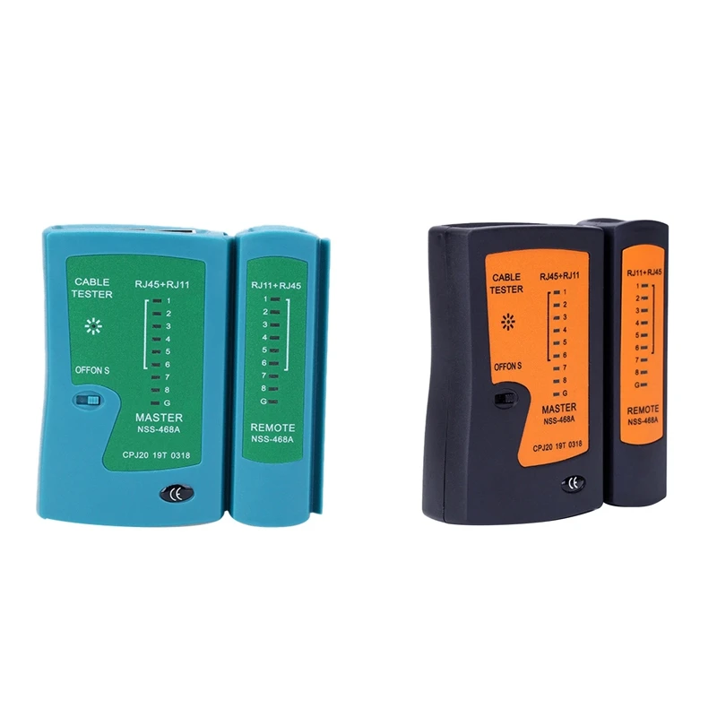 Professional Network Cable Tester For RJ45 RJ11 RJ12 CAT5 UTP LAN Cable Tester Detector Remote Test Tools
Professional Network Cable Tester For RJ45 RJ11 RJ12 CAT5 UTP LAN Cable Tester Detector Remote Test Tools