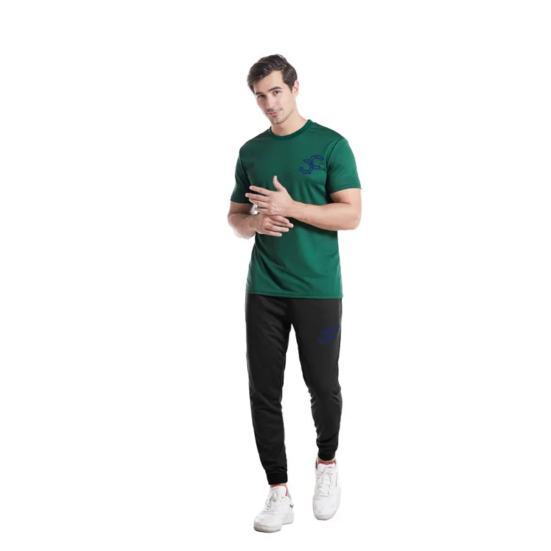 Summer Brand Fashion Print Short-sleeved T-shirt + Casual Pants Loose Breathable Sweat Absorption Couple Sports Suit
Summer Brand Fashion Print Short-sleeved T-shirt + Casual Pants Loose Breathable Sweat Absorption Couple Sports Suit