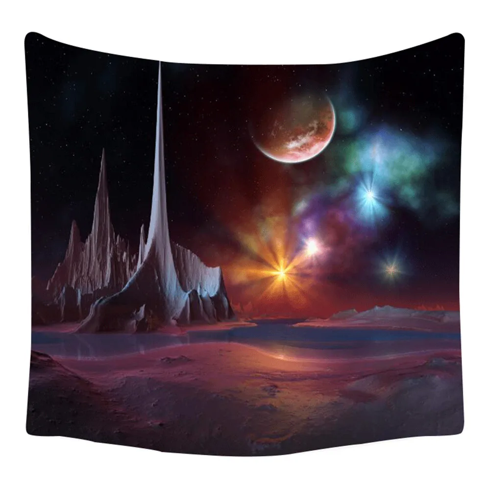3D Planets Tapestry Wall Hanging Outer Space Galaxy Universe Printed Tapestries for Living Room Home Decoration
3D Planets Tapestry Wall Hanging Outer Space Galaxy Universe Printed Tapestries for Living Room Home Decoration