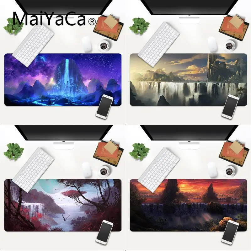 MaiYaCa New Printed Waterfalls Sky Laptop Gaming Mice Mousepad Gaming Mouse Mat xl xxl 800x400mm for world of warcraft
MaiYaCa New Printed Waterfalls Sky Laptop Gaming Mice Mousepad Gaming Mouse Mat xl xxl 800x400mm for world of warcraft