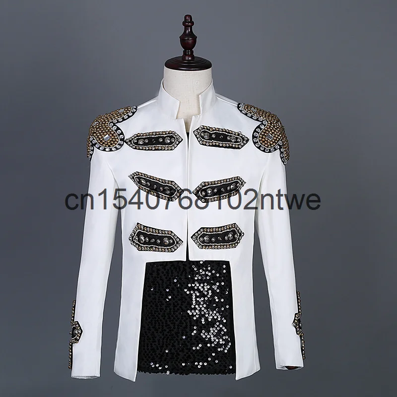 Один и тот же мужские со стоячим воротником костюм для панков пальто 2021 Новый гостей подростковые Костюмы Одежда для выступлений
Один и тот же мужские со стоячим воротником костюм для панков пальто 2021 Новый гостей подростковые Костюмы Одежда для выступлений