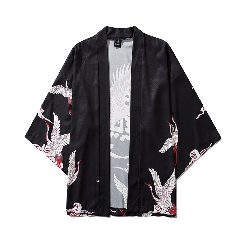 Traditional Japanese Kimonos Cardigan Men Women Sunscreen Thin Loose Printing Summer Kimono Shirt Yukata Asian Clothes
Traditional Japanese Kimonos Cardigan Men Women Sunscreen Thin Loose Printing Summer Kimono Shirt Yukata Asian Clothes