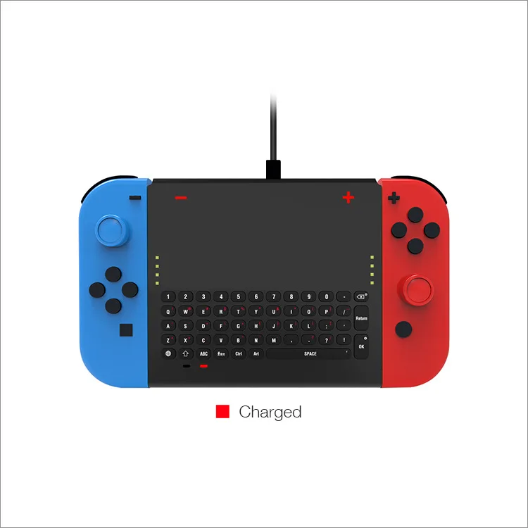 2 4G беспроводной геймпад клавиатура для сообщений Nintendo Switch контроллер NS USB