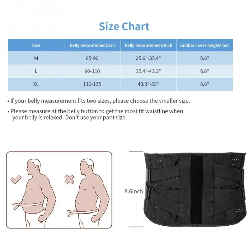 Double Pressure Nursing Belt Adjustable Lumbar Brace Lower Back Belt Support for Posture Recovery Waist Pain Relief Women & Men
Double Pressure Nursing Belt Adjustable Lumbar Brace Lower Back Belt Support for Posture Recovery Waist Pain Relief Women & Men
