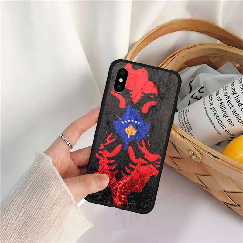Albania flag Phone Case for iPhone 11 12 mini pro XS MAX 8 7 6 6S Plus X 5S SE 2020 XR
Albania flag Phone Case for iPhone 11 12 mini pro XS MAX 8 7 6 6S Plus X 5S SE 2020 XR