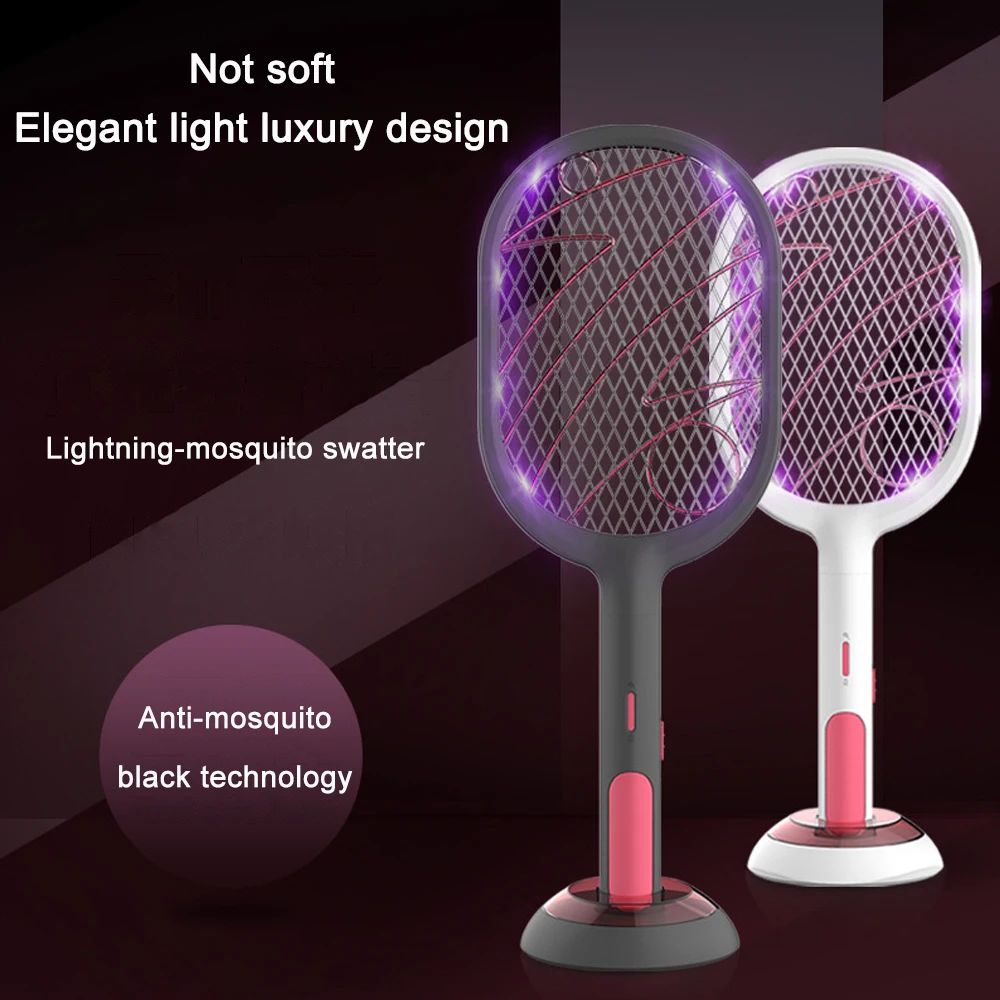2 in 1 Electric Mosquito Killer 3000V Electric Mosquito Repellent 1200mAh USB Rechargeable Fly Killer LED Mosquito Killer
2 in 1 Electric Mosquito Killer 3000V Electric Mosquito Repellent 1200mAh USB Rechargeable Fly Killer LED Mosquito Killer