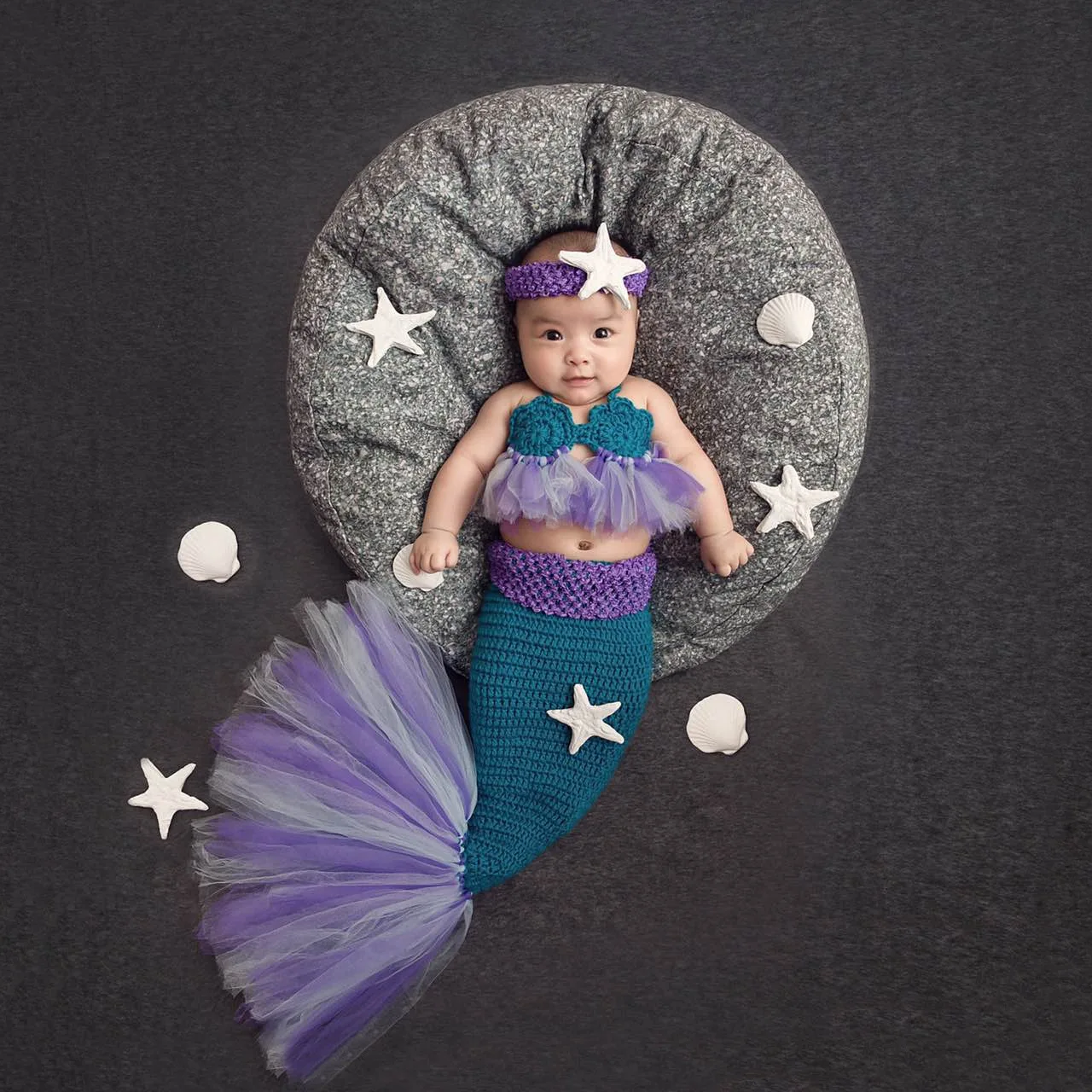MOMLUVBB Handmade Baby Knitted Photography Props Mermaid Shaped Kids Costume Wrap New Born Photo Studio Clothing Accessories
MOMLUVBB Handmade Baby Knitted Photography Props Mermaid Shaped Kids Costume Wrap New Born Photo Studio Clothing Accessories