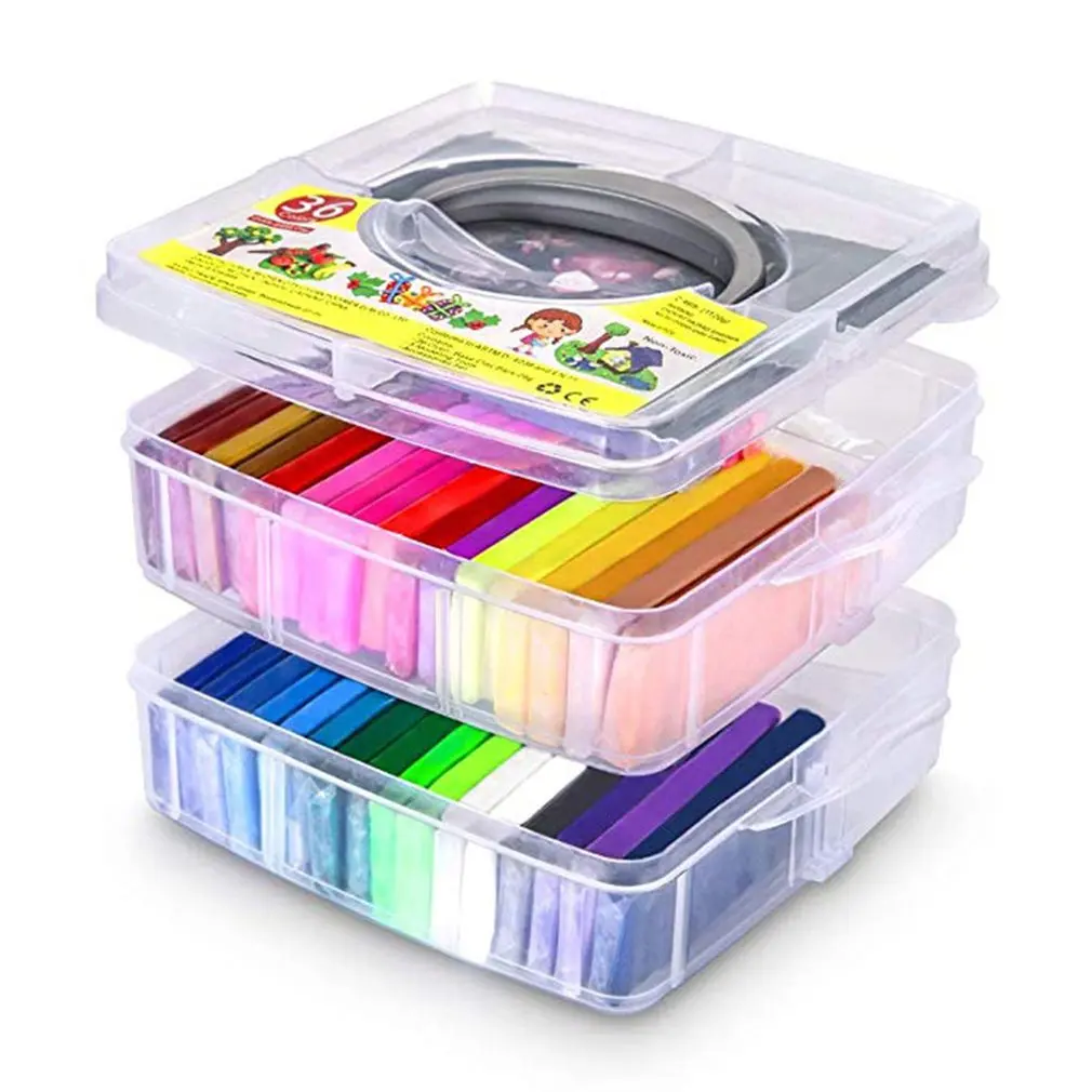 Polymer Clay Starter Kit 32 Colors Oven Bake Clay Baking Modeling Clay DIY Soft Craft Clay Accessories and Storage Box 32 Blocks
Polymer Clay Starter Kit 32 Colors Oven Bake Clay Baking Modeling Clay DIY Soft Craft Clay Accessories and Storage Box 32 Blocks