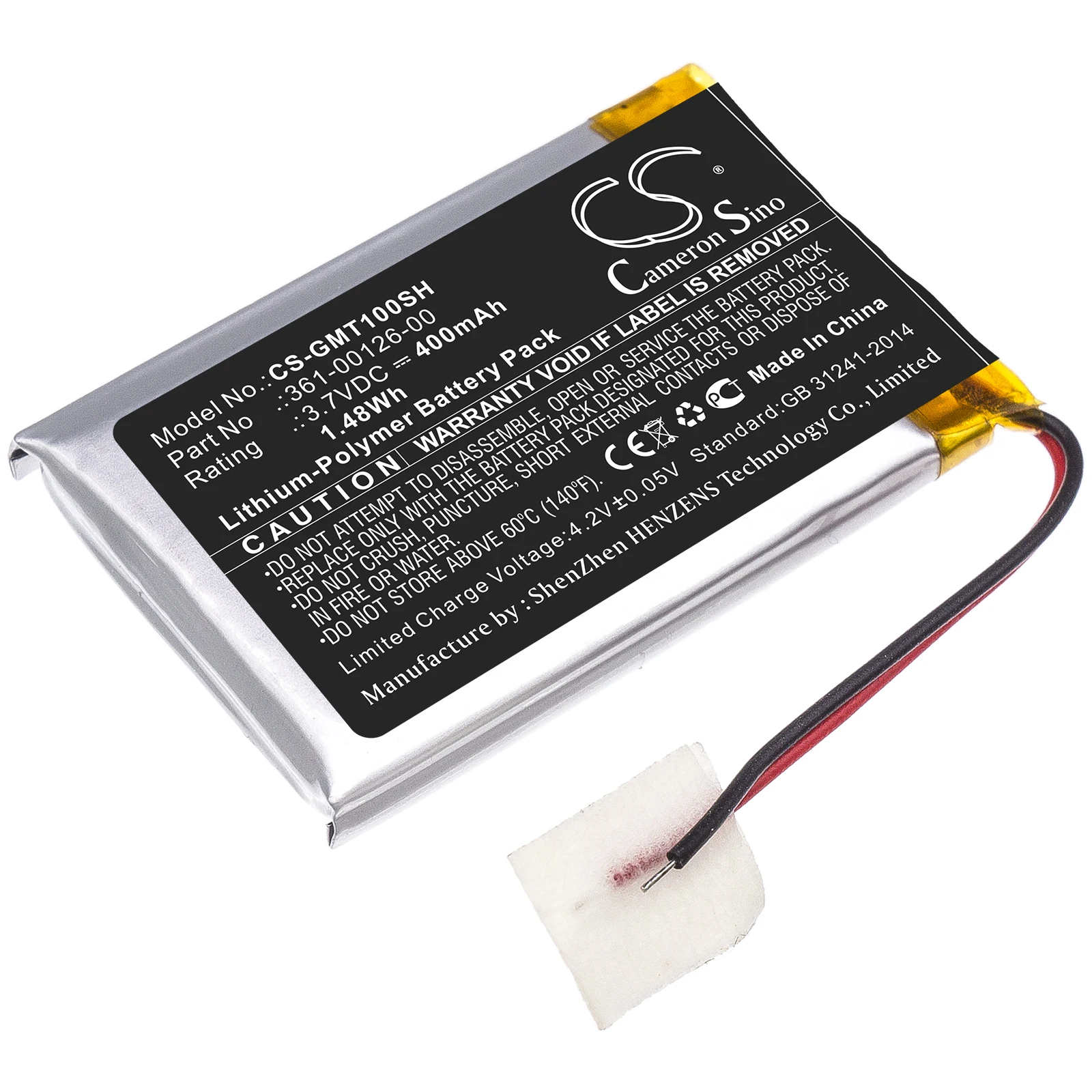 Cameron Sino Battery For Garmin 010-02357-00,Fenix 6X,Fenix 6X Pro Solar,Tactix Delta
Cameron Sino Battery For Garmin 010-02357-00,Fenix 6X,Fenix 6X Pro Solar,Tactix Delta