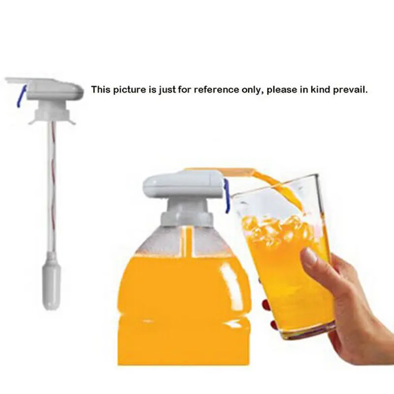 White Magic Tap Electric Automatic Water & Drink Beverage Dispenser Color White Universal cap fits most bottles and jugs
White Magic Tap Electric Automatic Water & Drink Beverage Dispenser Color White Universal cap fits most bottles and jugs