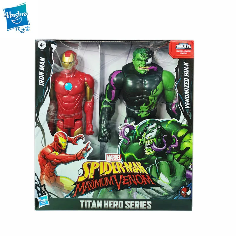 Hasbro Marvel Figures Spider-Man Venom Iron Man Hulk Dolls Cartoon Action Figures Model Toys Set Collectibles for Kids Gift
Hasbro Marvel Figures Spider-Man Venom Iron Man Hulk Dolls Cartoon Action Figures Model Toys Set Collectibles for Kids Gift