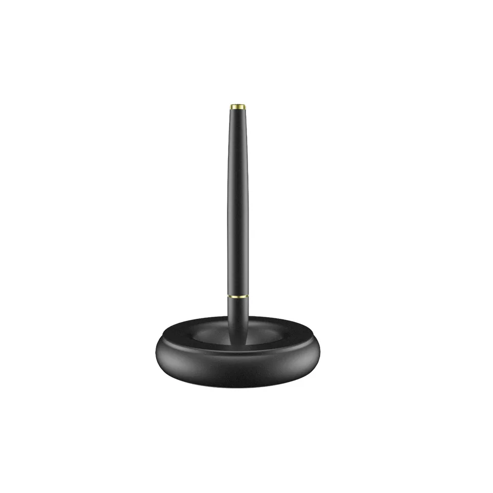 Creative metal ball-point pen with hanger, creative signature pen, can stand in the air, high-quality office supplies
Creative metal ball-point pen with hanger, creative signature pen, can stand in the air, high-quality office supplies