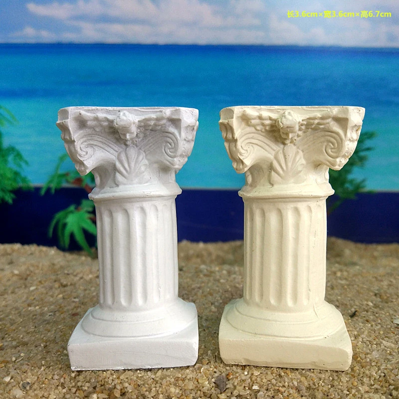 Статуя Римской колонны классической архитектуры садовое украшение набор для