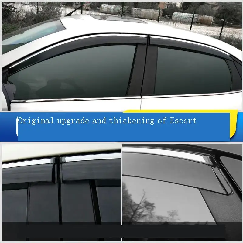 Part Modified Exterior Automovil Protector Window Visor Car Anti Rain Awning Shelter FOR Ford Edge Escort Focus Kuga Mondeo
Part Modified Exterior Automovil Protector Window Visor Car Anti Rain Awning Shelter FOR Ford Edge Escort Focus Kuga Mondeo