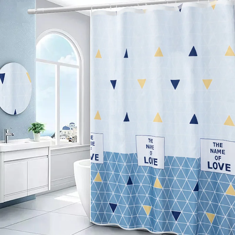 Anti-mildew Shower Curtain Cartoon Waterproof Blue Polyester Bathroom Curtains Separate Cute Zaslony Shower Accessories DI50YL
Anti-mildew Shower Curtain Cartoon Waterproof Blue Polyester Bathroom Curtains Separate Cute Zaslony Shower Accessories DI50YL