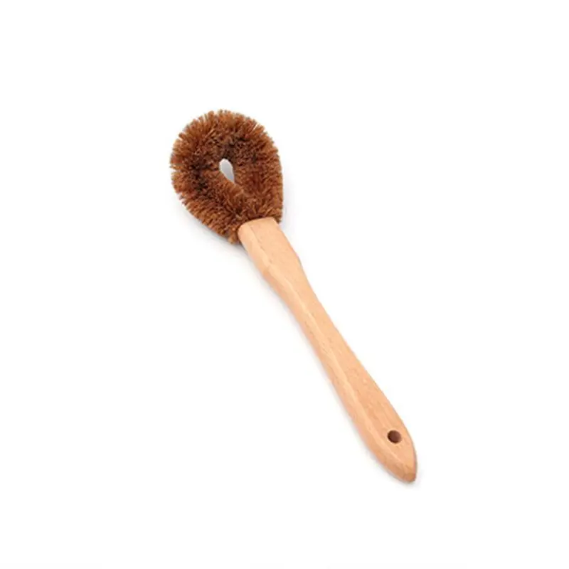 Kitchen Wooden Handle Long Cleaning Brush Dish Bottle Washing Tool Coconut Fiber Pan Pot Scrubber for Bathroom Toilet
Kitchen Wooden Handle Long Cleaning Brush Dish Bottle Washing Tool Coconut Fiber Pan Pot Scrubber for Bathroom Toilet
