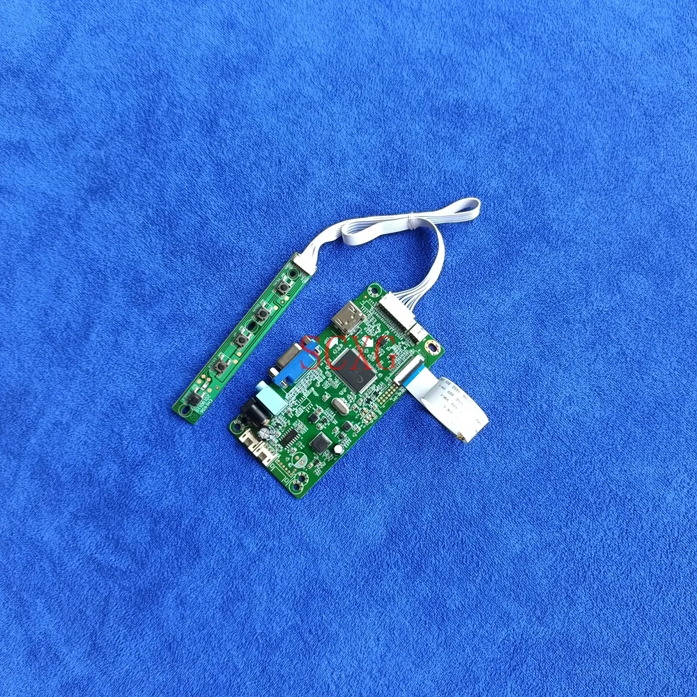 Laptop 1920*1080 Fit LP156WF6-SPA1/SPB1/SPD1/SPP1 LED Panel controller drive board KIT DIY VGA+HDMI-compatible 30 Pin eDP
Laptop 1920*1080 Fit LP156WF6-SPA1/SPB1/SPD1/SPP1 LED Panel controller drive board KIT DIY VGA+HDMI-compatible 30 Pin eDP