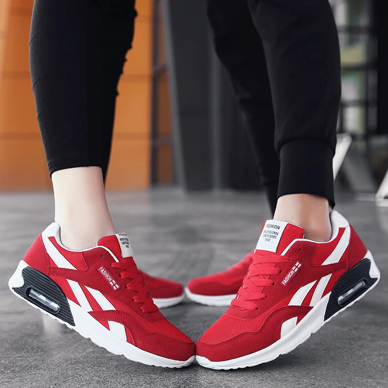 Shoes Men Casual Sneakers Mesh Breathable Air Cushion Shoes Couple Sneakers Male Footwear Outdoor Men Trainers Tenis Masculino
Shoes Men Casual Sneakers Mesh Breathable Air Cushion Shoes Couple Sneakers Male Footwear Outdoor Men Trainers Tenis Masculino