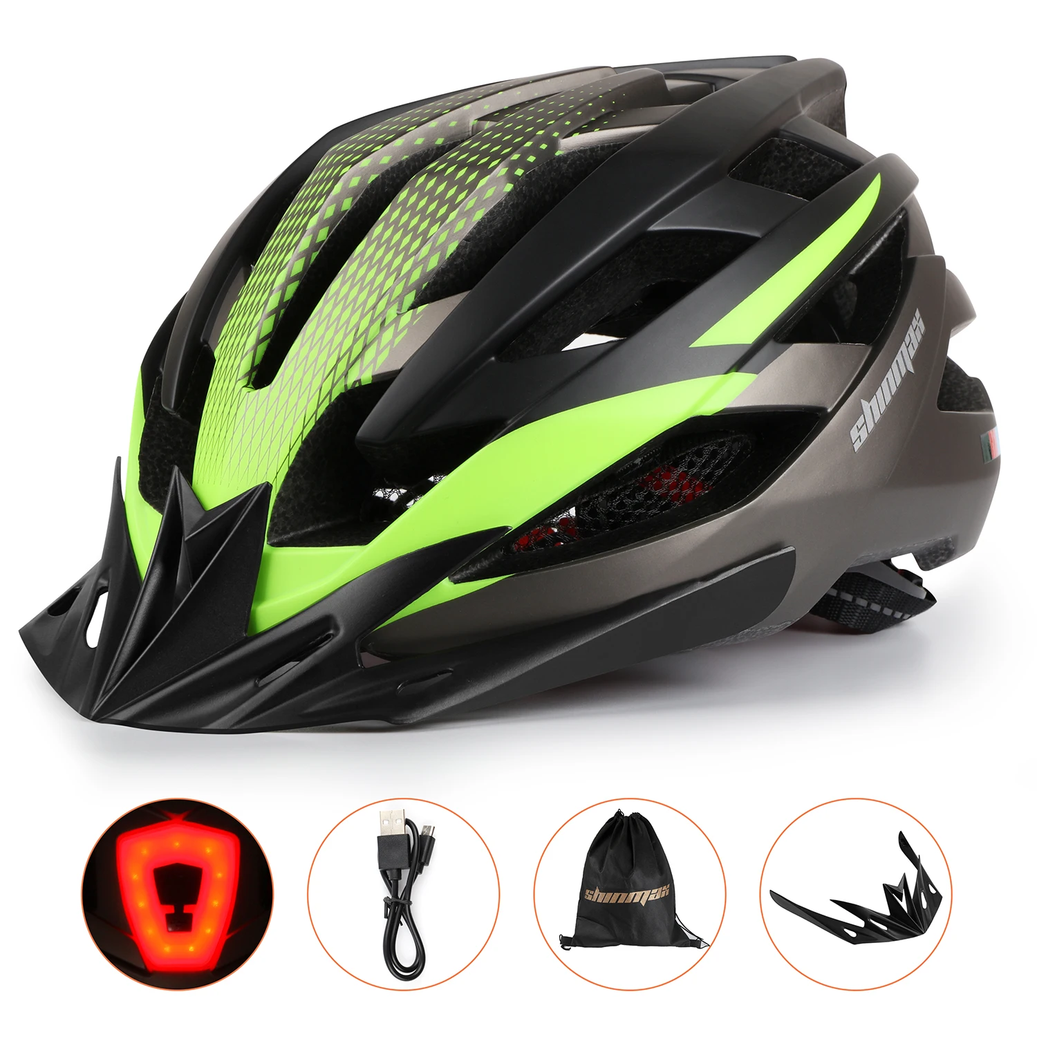 SHINMAXBicycle Helmets Ultralight Outdoor Bicycle Helmet Cycling Bike Split Helmet Mountain Road Bike Cycling Helmets
SHINMAXBicycle Helmets Ultralight Outdoor Bicycle Helmet Cycling Bike Split Helmet Mountain Road Bike Cycling Helmets
