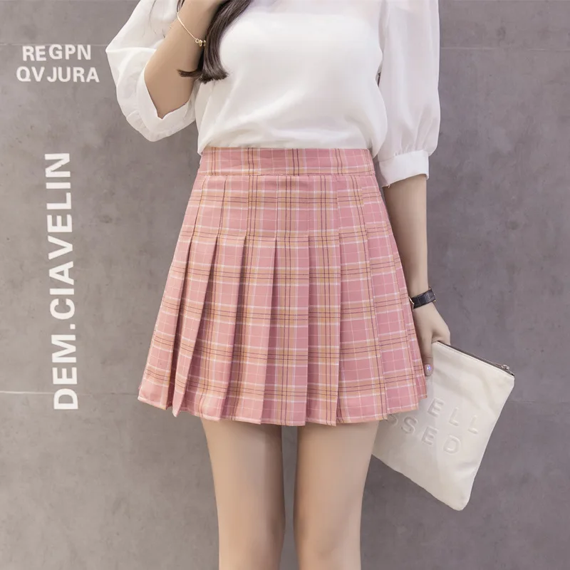 Pleated Skirt 21 Summer New Korean Version of All-match Slim Short Skirt Female Student High Waist Plus Size Skirt Women's Skirt
Pleated Skirt 21 Summer New Korean Version of All-match Slim Short Skirt Female Student High Waist Plus Size Skirt Women's Skirt