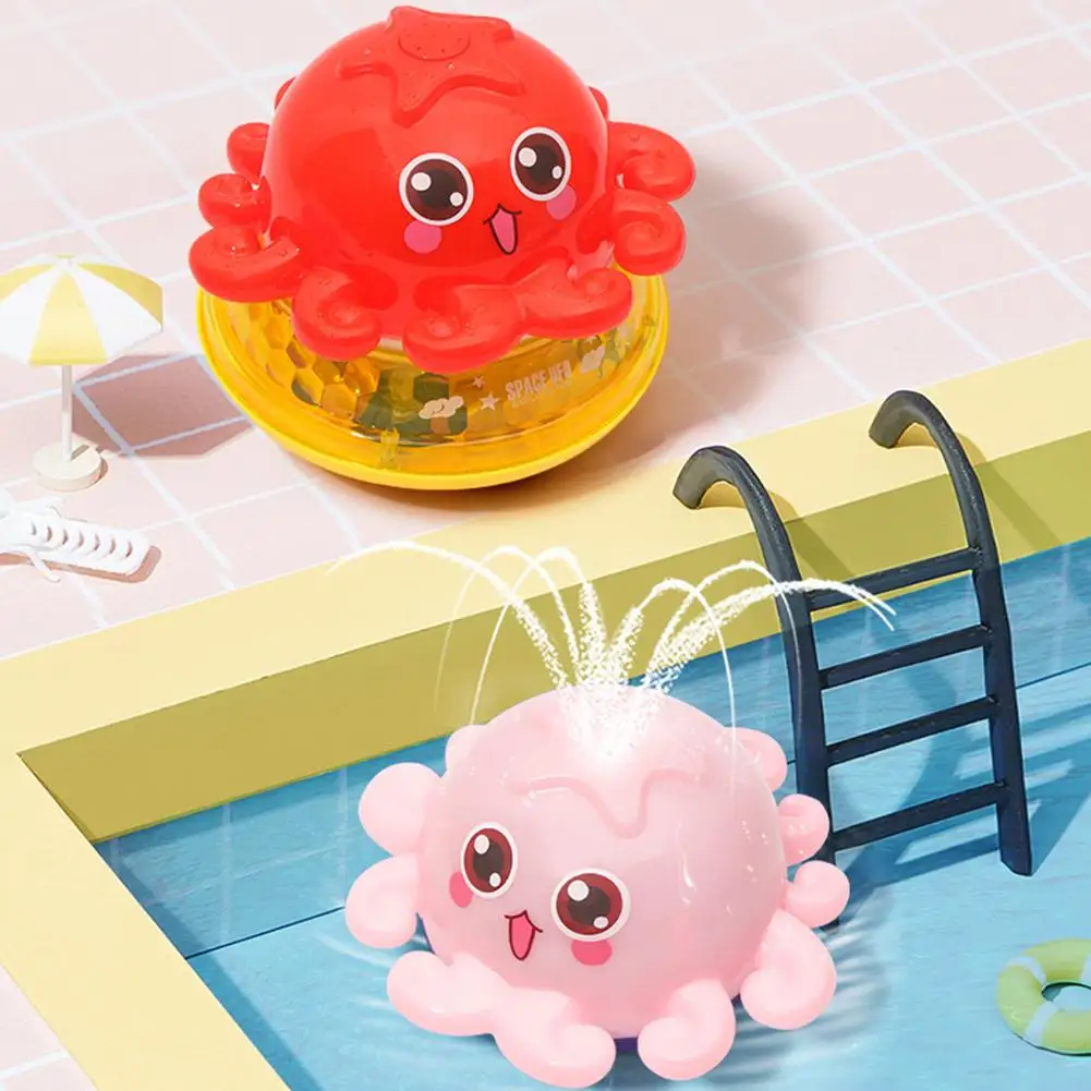 Baby Bath Toys Induction Electric Light Funny Octopus Water Spray Toys Swimming Sprinkler Infant Shower Toys For Toddler Gift
Baby Bath Toys Induction Electric Light Funny Octopus Water Spray Toys Swimming Sprinkler Infant Shower Toys For Toddler Gift