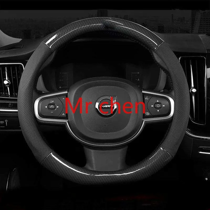 DIY Leather Car Steering-wheels Cover 38cm 15in for Volvo S40 V40 Xc40 C30 V50 S60 V60 Xc60 Xc70 S80 S80l Xc90 S90 V90 V70 C70
DIY Leather Car Steering-wheels Cover 38cm 15in for Volvo S40 V40 Xc40 C30 V50 S60 V60 Xc60 Xc70 S80 S80l Xc90 S90 V90 V70 C70