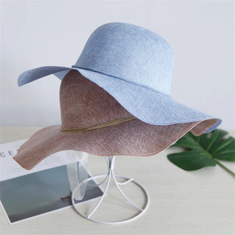 Summer Hats Butterfly Knot Straw Caps Fedora Cap Visor Beach Sun Wide Brim Floppy Panama For Women Czapka Dla Chlopca
Summer Hats Butterfly Knot Straw Caps Fedora Cap Visor Beach Sun Wide Brim Floppy Panama For Women Czapka Dla Chlopca