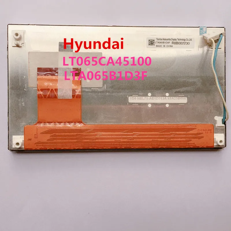 Free shipping Brand new 6.5inch LCD display LTA065B1D3F for Ssangyong Hyundai car GPS navigation LCD monitors
Free shipping Brand new 6.5inch LCD display LTA065B1D3F for Ssangyong Hyundai car GPS navigation LCD monitors