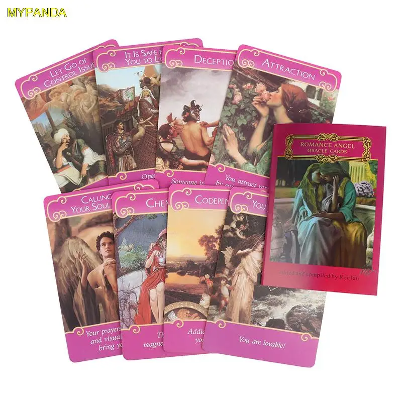 New Romance Angels Oracle Cards Tarot Cards Party Prophecy Divination Board Game
New Romance Angels Oracle Cards Tarot Cards Party Prophecy Divination Board Game