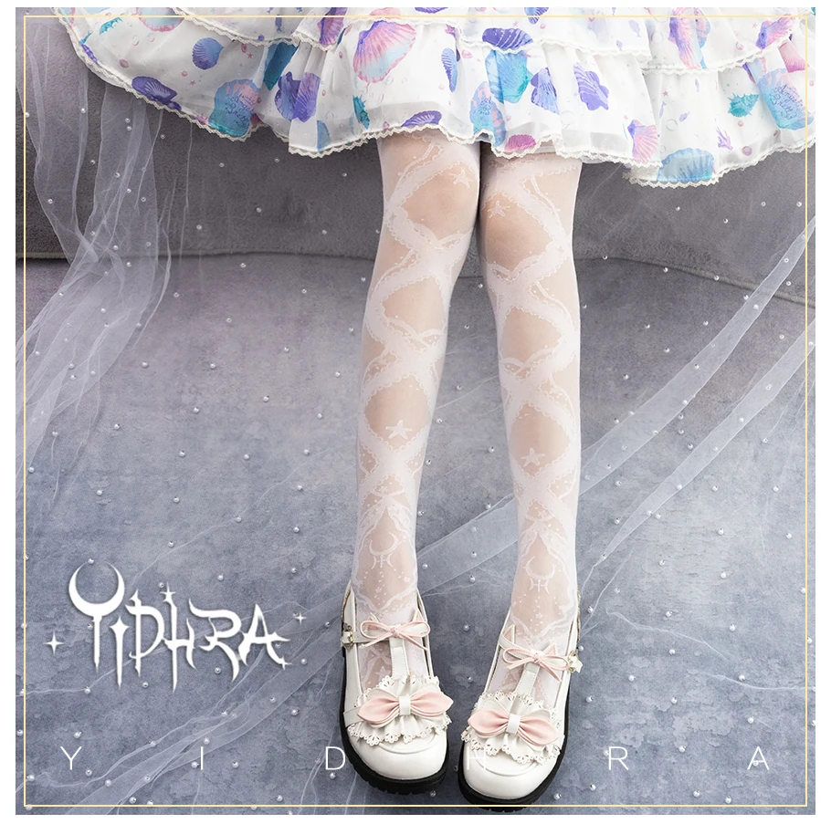 Sweet Soft Girl Retro Starfish and Gravel Printing Thin Pantynose Cosplay Silk Stocking Tights Flower Wedding Long Sock Ornament
Sweet Soft Girl Retro Starfish and Gravel Printing Thin Pantynose Cosplay Silk Stocking Tights Flower Wedding Long Sock Ornament