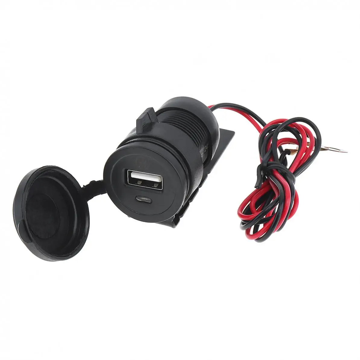 Motorcycle charger Black 12V Waterproof Cigarette Lighter USB Car Charger Mobile Phone Charger for Car / Motorcycle Universal
Motorcycle charger Black 12V Waterproof Cigarette Lighter USB Car Charger Mobile Phone Charger for Car / Motorcycle Universal