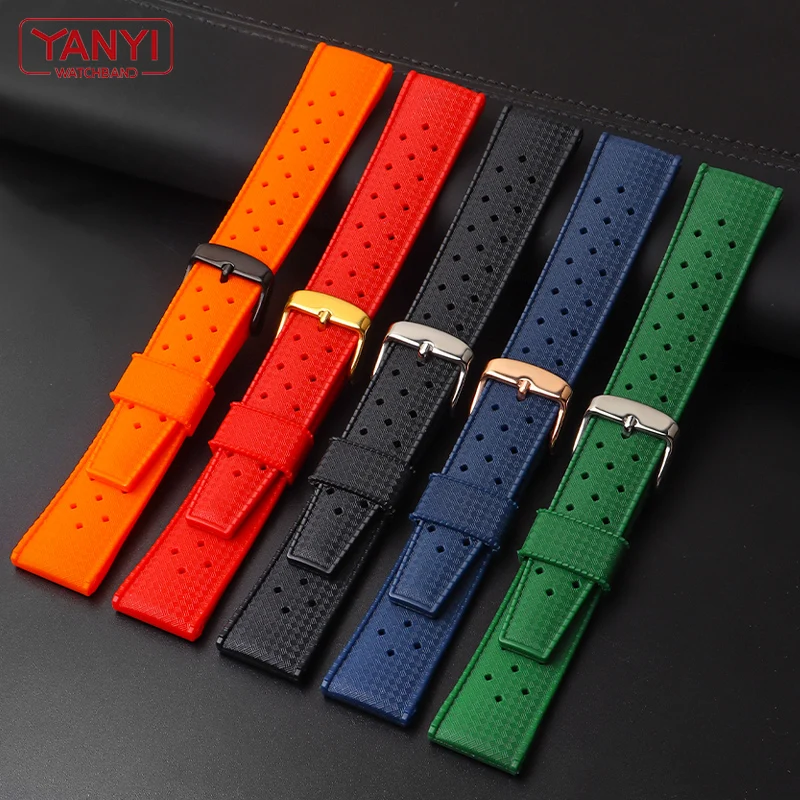 Silicone Rubber watch strap 20mm 22mm watchband Soft breathable and simple for seiko watch band Diving waterproof bracelet
Silicone Rubber watch strap 20mm 22mm watchband Soft breathable and simple for seiko watch band Diving waterproof bracelet