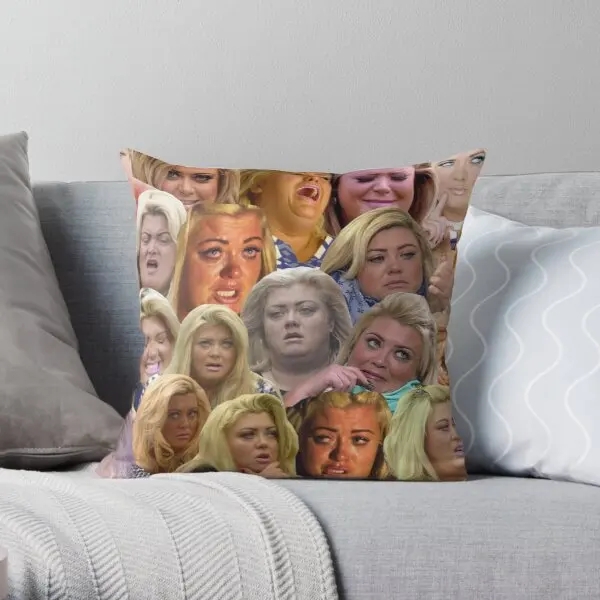 THE MANY MOODS OF GEMMA COLLINS Soft Decorative Throw Pillow Cover for Home Pillows NOT Included
THE MANY MOODS OF GEMMA COLLINS Soft Decorative Throw Pillow Cover for Home Pillows NOT Included